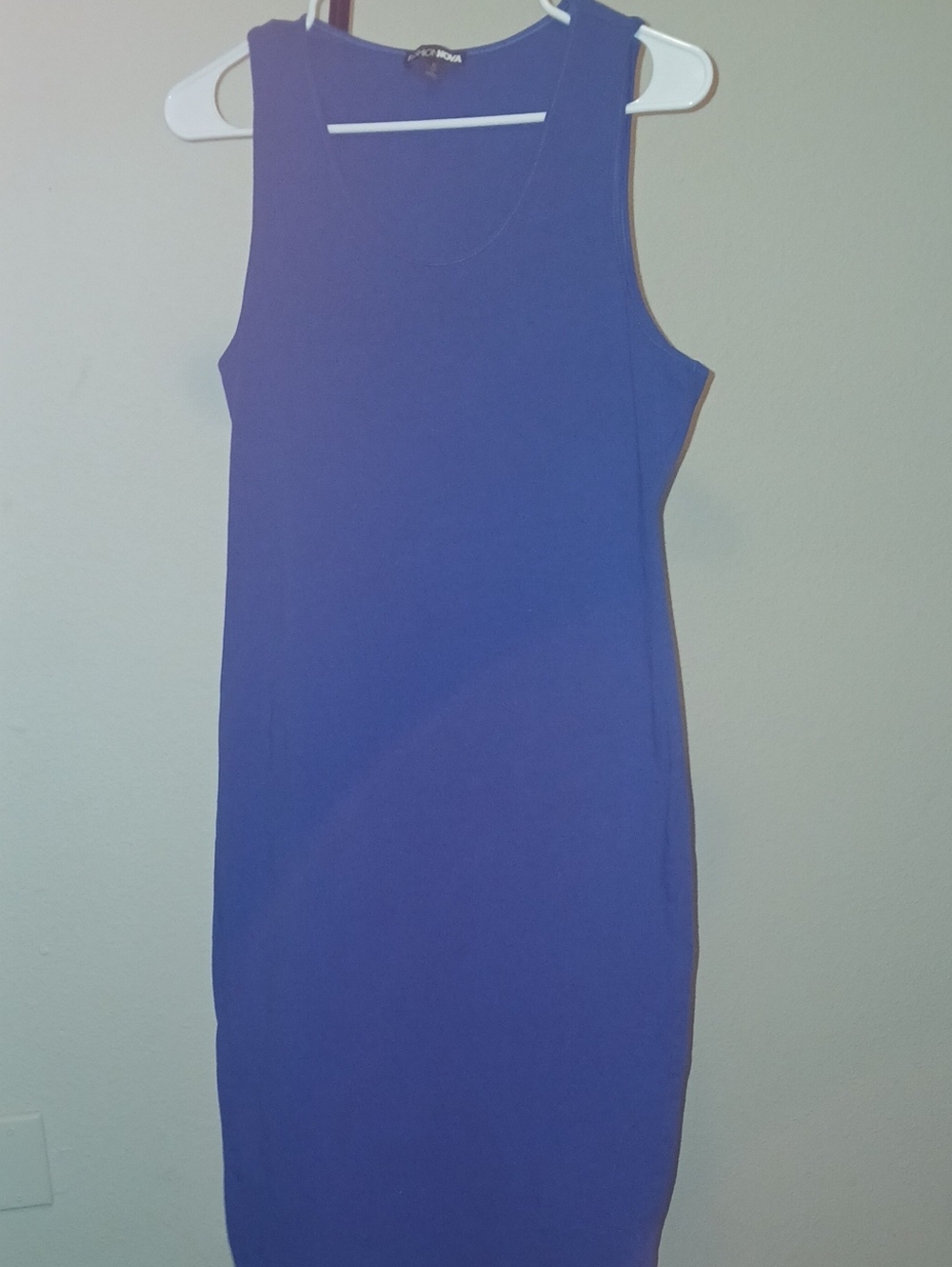 Royal Blue Sleeveless Bodycon Dress